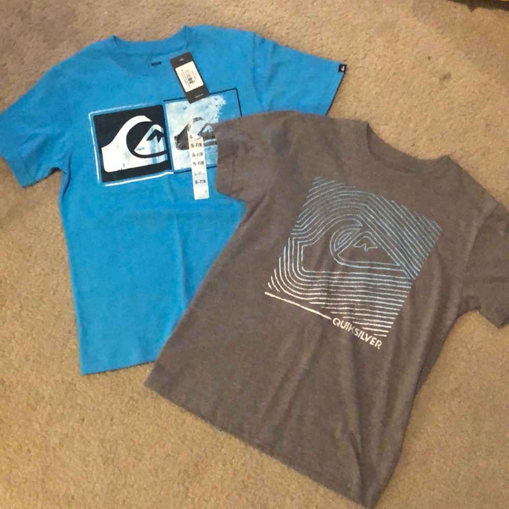 Boys Quicksilver t-shirts